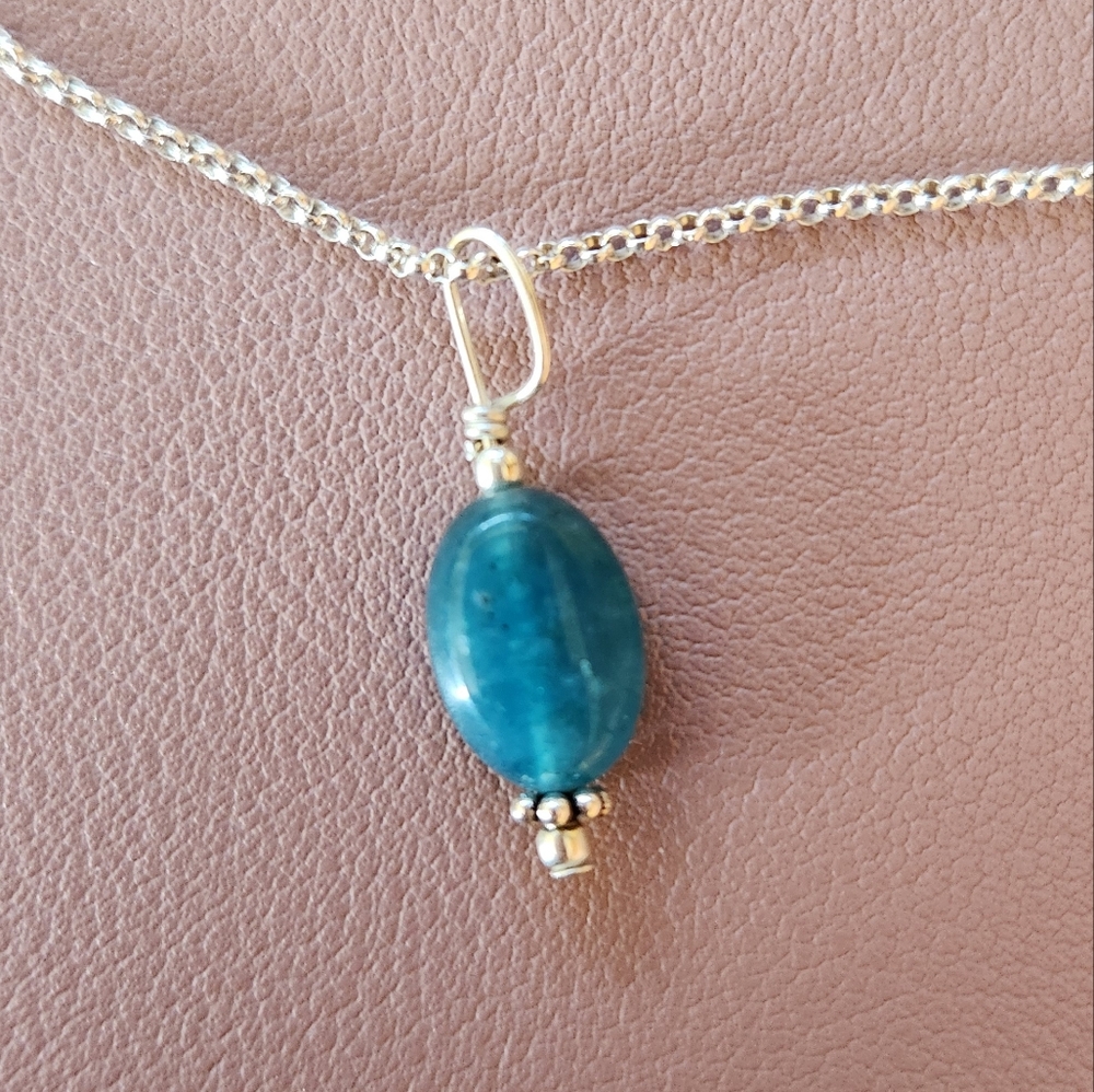 Apatite Pendant Necklace